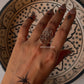 Rose Filigree 925 Sterling Silver Ring