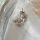 925 Sterling Silver Clear Quartz Moon Wire Wrapped Handcrafted Pendant