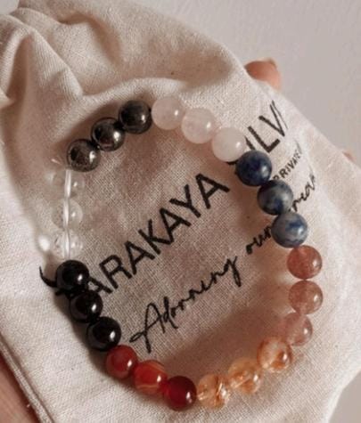 Natural "I Deserve It All" Crystal Bracelet 8MM