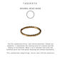 Gold Vermeil Dot Stack Band 925 Sterling Silver Ring