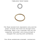 Gold Vermeil Classic Rope Stack Band 925 Sterling Silver Ring