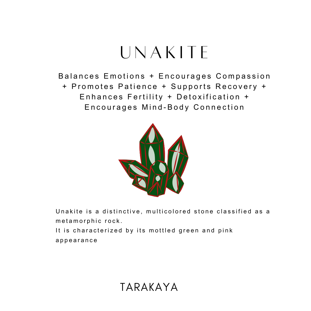 Unakite 8MM Bracelet for Emotional Well-Being