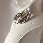 Handcrafted Line Band Silver Ring with Clean Design