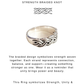 925 Sterling Silver Chunky Braided Ring