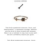 925 Sterling Silver Boho Arrow Band Ring