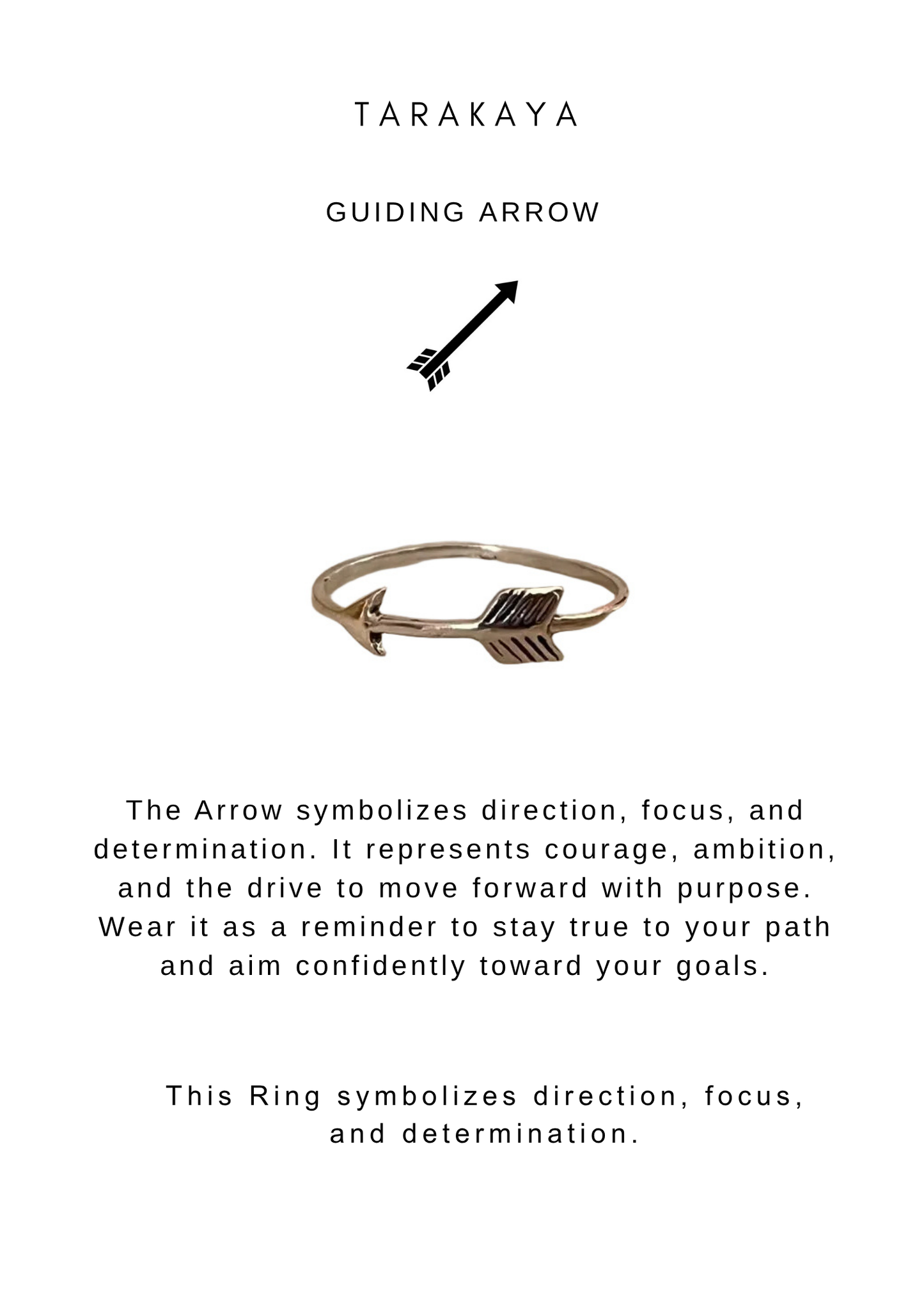 925 Sterling Silver Boho Arrow Band Ring