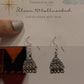 925 Sterling Silver Antique Teekona Jhumki