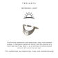 925 Sterling Silver Tribal Sunrays Stack Ring