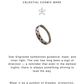 925 Sterling Silver Star Engraved Ring