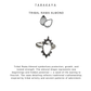 925 Sterling Silver Tribal Rawa Almond Ring