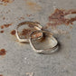 925 Sterling Silver V Hammered Thumb Sturdy Daily Wear Pure Big Toe Ring