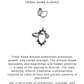 925 Sterling Silver Tribal Rawa Almond Ring