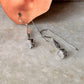 925 Sterling Silver Moonstone Oval Cut Vintage Style Earrings