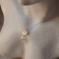 925 Sterling Silver Mother of Pearl Full Moon Face Spiral Carved, Clear Quartz Moon Handcrafted Necklace