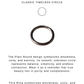925 Sterling Silver Thick Plain Round Stack Band Ring