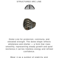 925 Sterling Silver Chunky Dome Lines Ring