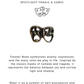 925 Sterling Silver Theatre Mask Ring