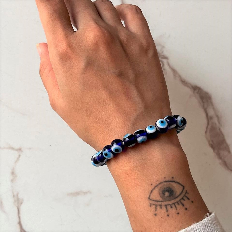 Evil Eye Bracelet 8MM