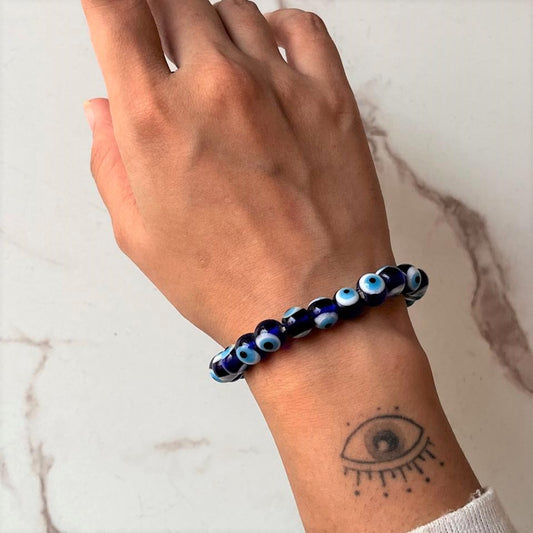 Evil Eye Bracelet 8MM