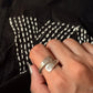 925 Sterling Silver Bohemian Hill Tribe Handcrafted Adjustable Ring