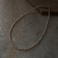 Natural Fresh Water Pearl 3-4MM 925 Sterling Silver Lock Necklace
