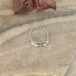 925 Sterling Silver Clear Quartz Sun Engraved Silver Bead Wire Wrapped Handcrafted Ring