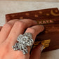 925 Sterling Silver Antique Ghungroo Handcrafted Adjustable Ring