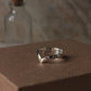 V hammered Pure 925 Sterling Silver Toe Ring