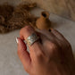 925 Sterling Silver Bohemian Hill Tribe Sun Engraved Handcrafted Adjustable Ring