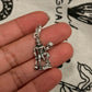 925 Sterling Silver Hanuman ji Standing With Parvat Pendant
