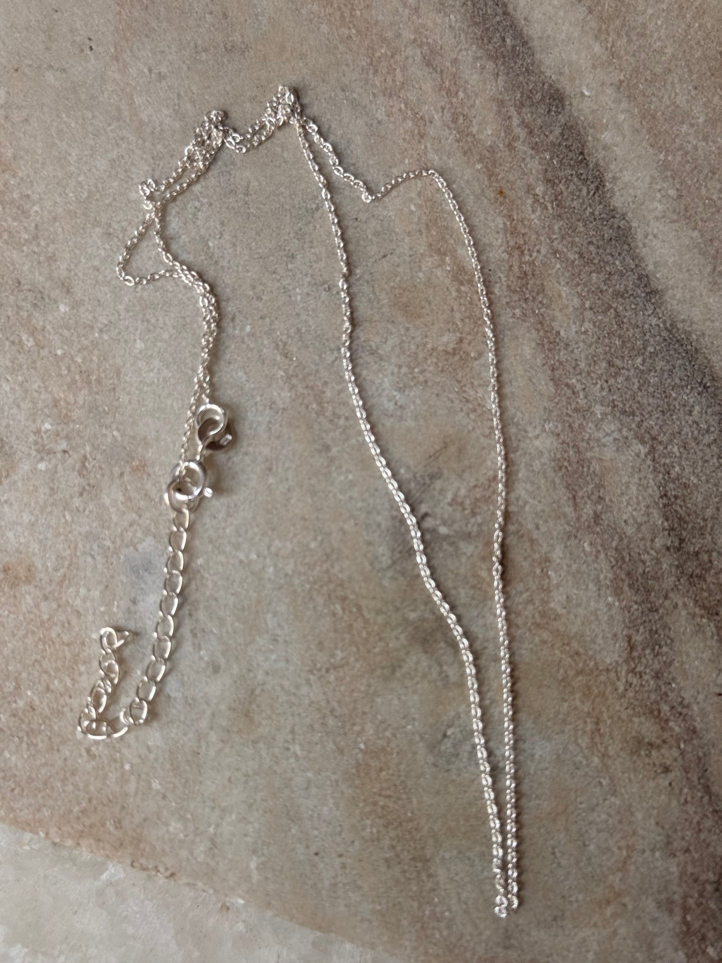 925 Sterling Silver Dainty Cable Chain