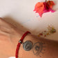 925 Sterling Silver Evil Eye Coin Charm - Reusable as Pendant Handcrafted Rakhi