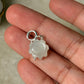 925 Sterling Silver Moonstone Sun Face Charm
