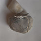 Handcrafted Minimal Double Stone Moonstone Silver Ring for Timeless Style