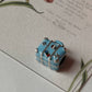 Handcrafted 925 silver charm with travel suitcase design