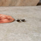 925 Sterling Silver Smokey Quartz Pear Hook Earrings