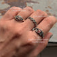 925 Sterling Silver Eternal Blossom Floral Band Ring