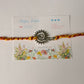 925 Sterling Silver Spiral Sun Reusable as Pendant Handcrafted Rakhi
