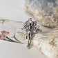 Mystical Angel Adjustable 925 Sterling Silver Ring