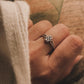 Sterling Silver Karma Celtic Knot Ring for Energy Flow