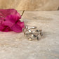 Willow Leafy Adjustable 925 Sterling Silver Ring