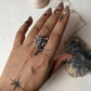 Mystical Angel Adjustable 925 Sterling Silver Ring