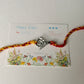 925 Sterling Silver Rustic Hammered Spiral Reusable as Pendant Handcrafted Rakhi