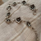 925 Sterling Silver Big Flower Bracelet