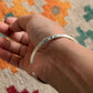 925 Sterling Silver Antique Hill Tribe Karen Drift Soul Handcrafted Adjustable Kada