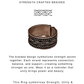 925 Sterling Silver Tribal Braided Boho Band Adjustable Ring