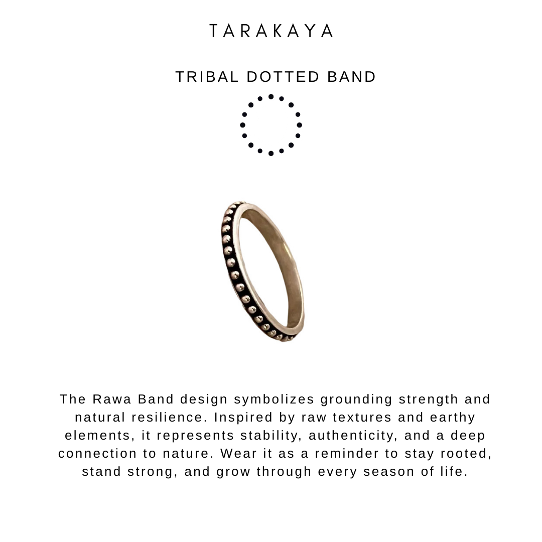 925 Sterling Silver Tribal Rawa Band Daily Wear Stackable Ring