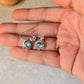 925 Sterling Silver Labradorite Rawa Handcrafted Antique Style Hook Earrings