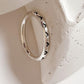 Unique Butterfly Design Engraved on Silver Band Ring
