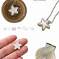 925 Sterling Silver Mother of Pearl Starfish Handcrafted Necklace